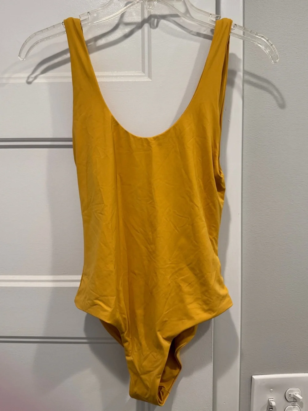 Dippin' Daisy's Mustard Yellow One-Piece Swimsuit